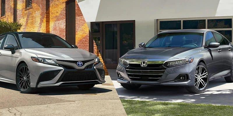 2022 Toyota Camry vs. 2022 Honda Accord