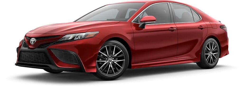 The 2022 Toyota Camry SE