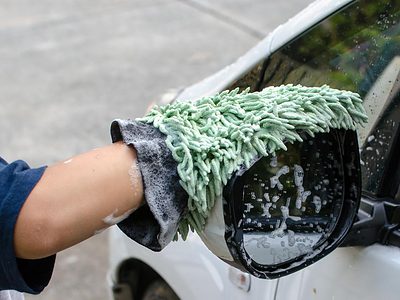 Car wash mitt