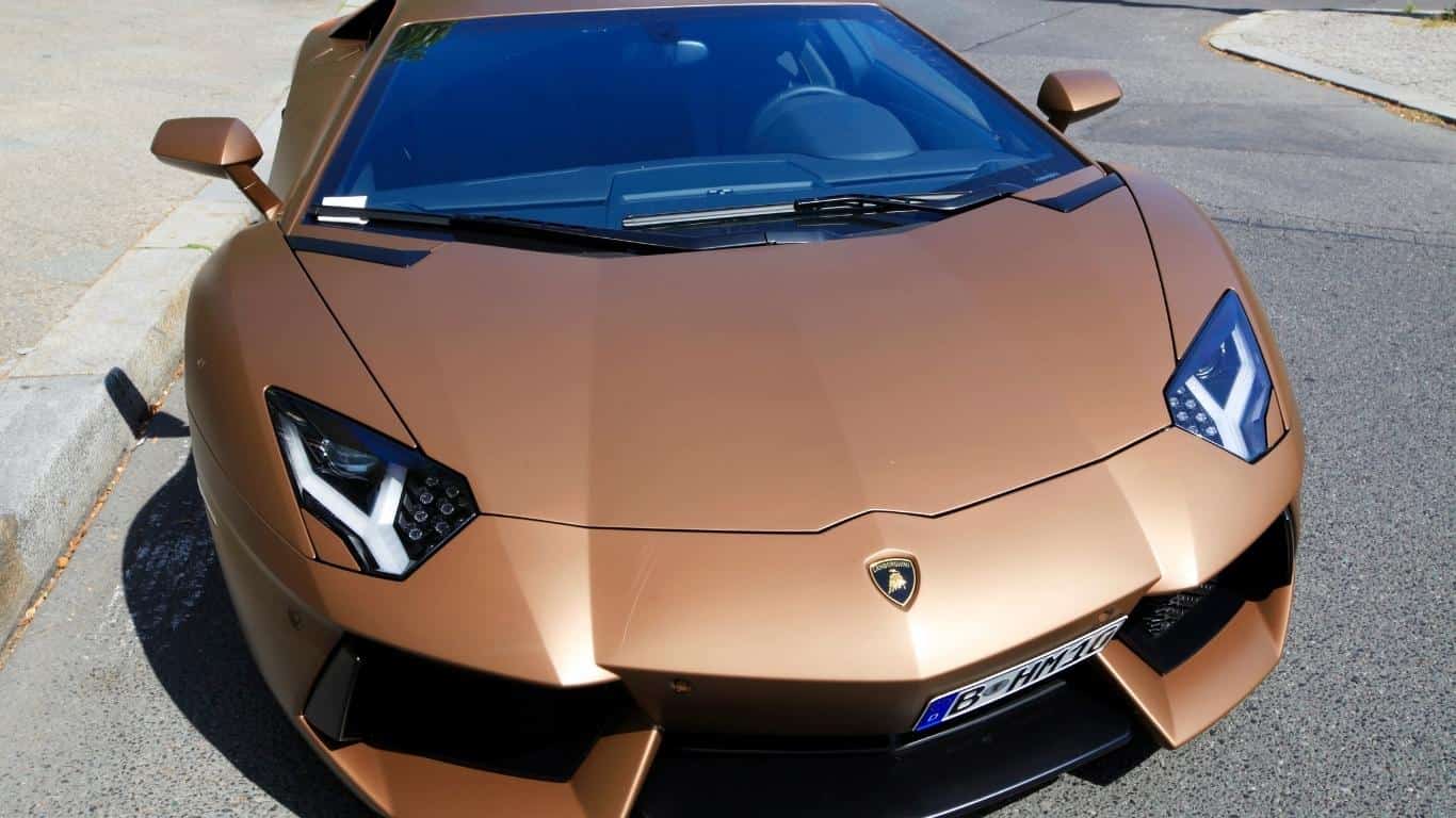 Light brown car