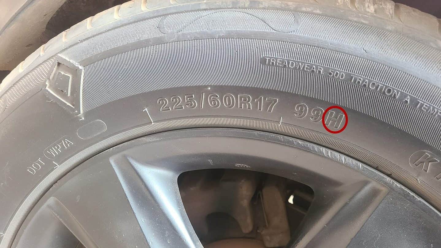 Tire Speed Rating